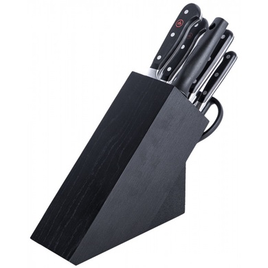 Набор ножей Wüsthof Classic 8 предметов, черные фото