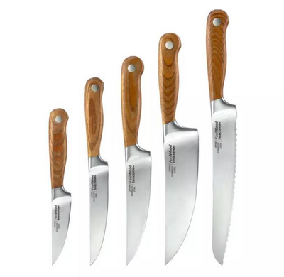 Набір ножів Tescoma Feelwood 6 предметів фото