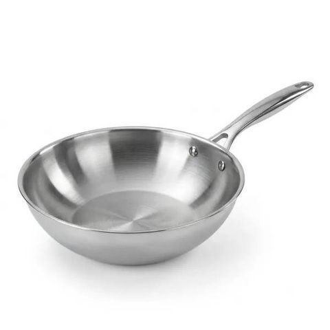 Сковорідка ВОК Barazzoni Inox Pro 28 см фото