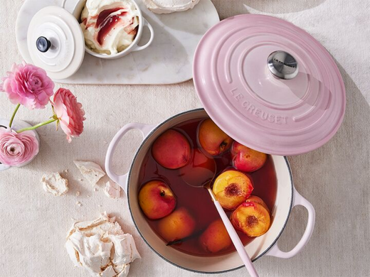 Каструля Le Creuset Evolution Shell Pink з кришкою фото