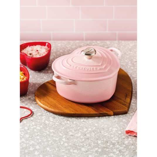 Кастрюля Le Creuset Heart 1,9 л Shell Pink – купить в Украине, цена