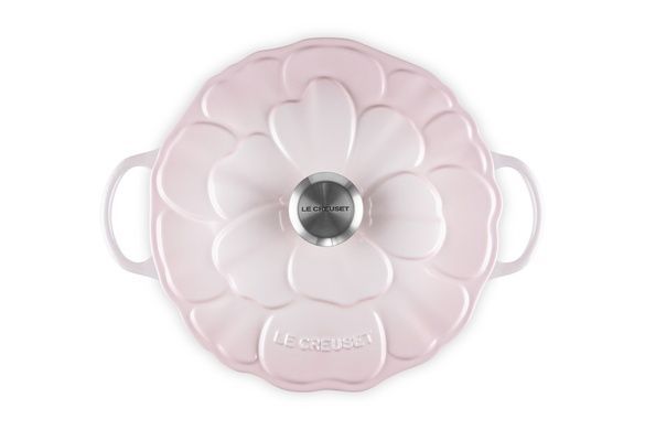 Жаровня Le Creuset Petal Shell Pink 4,1 л с крышкой фото