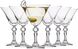 Набор из 6 бокалов для мартини 170 мл Krosno Krista
