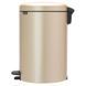 Бак для сміття Brabantia Pedal Bin NewIcon 20 л бежевий