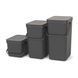 Відро сміттєве Brabantia Sort&Go 6 л чорне