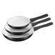Набор из 3 сковородок Zwilling Carrara Plus 20 см, 24 см и 28 см