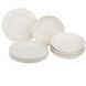 Столовый сервиз Villeroy & Boch Manufacture Rock Blanc 12 предметов 6 персон