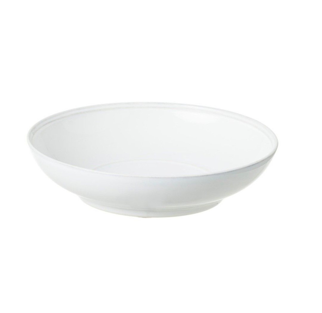 Тарелка для пасты Costa Nova Friso 23,4 см белая фото
