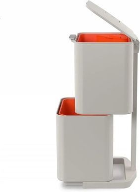 Бак для сміття Joseph Joseph Totem 60 л білий фото
