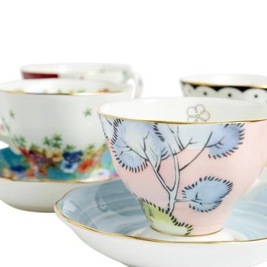 Набір із 5 чашок з блюдцями Royal Albert 100 Years 200 мл фото