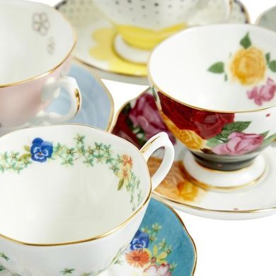 Набір із 5 чашок з блюдцями Royal Albert 100 Years 200 мл фото
