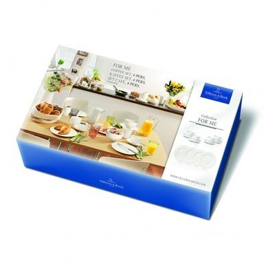 Кофейный сервиз Villeroy & Boch For Mе 12 предметів 4 персони фото