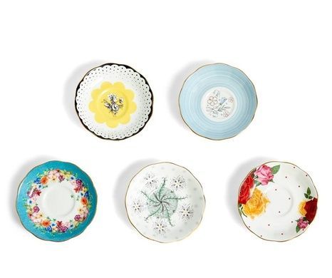 Набір із 5 чашок з блюдцями Royal Albert 100 Years 200 мл фото