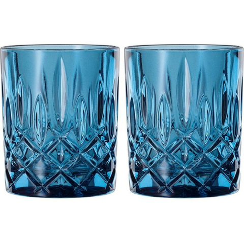 Набір із 2 склянок для віскі Nachtmann Noblesse Vintage Blue 295 мл фото