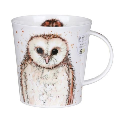 Чашка Dunoon Cair What A Hoot! Brown 480 мл фото