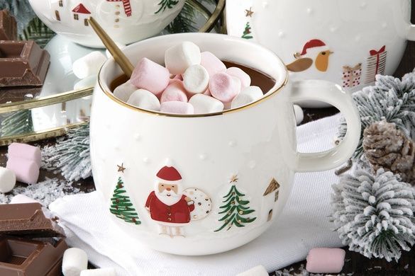 Чашка Easy Life Let It Snow 400 мл Santa фото