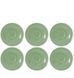 Набор из 6 блюдец Seltmann Beat Color Glaze 16,5 см зеленый
