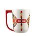 Чашка Alessi Holyhedrics 400 мл красная
