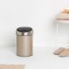 Бак для мусора Brabantia Touch Bin 3 л бежевый