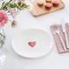 Тарілка десертна Villeroy & Boch With Love Sending Love 21 см