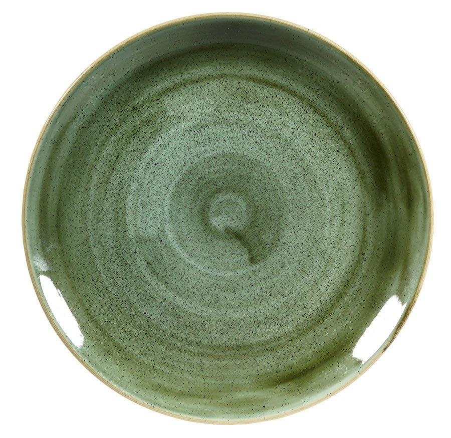 Тарелка обеденная Churchill STONECAST SV 28,8 см зеленая фото