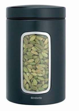 Набір ємностей для зберігання сипких продуктів Brabantia Window 1,4 л 2 шт фото