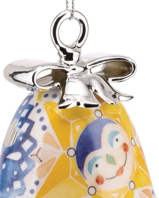 Елочная игрушка Alessi Holy Family Star 7,2х8,5 см фото