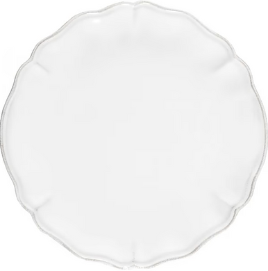 Тарелка обеденная Costa Nova Alentejo 27 см белая фото