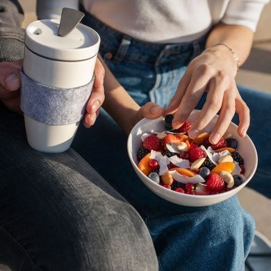 Контейнер для еды Villeroy&Boch To Go 350 мл с силиконовым держателем фото