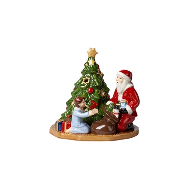 Статуетка Villeroy & Boch Christmas Toys Memory 14х15 см Санта з подарунками фото