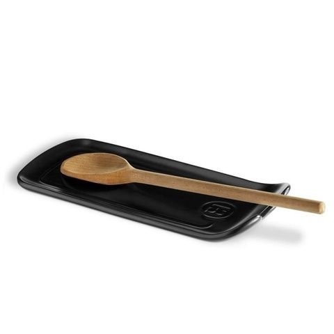 Подставка под ложку Emile Henry Kitchen Tools 23х10,5х3,5 см черная фото
