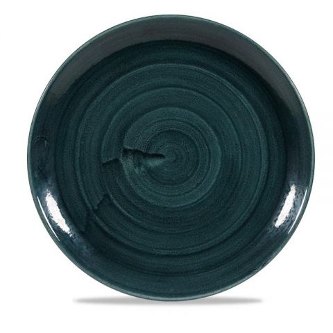 Тарелка обеденная Churchill STONECAST PATINA SV 28,8 см, синяя фото