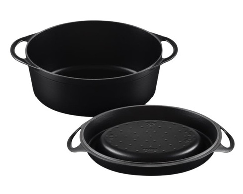 Утятница Le Creuset Satin Black 7,2 л фото