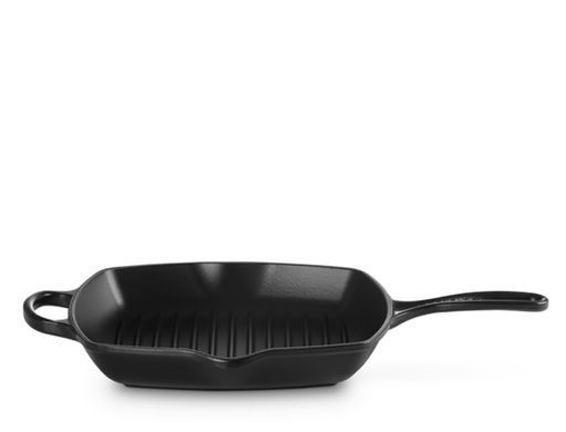 Сковорода-гриль Le Creuset Signature 26 см чугунная квадратная Volcanic фото