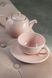 Набір из 6 блюдец Dovbysh Porcelain Vona 16 см рожевий