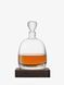 Графін для віскі LSA International Whiskey Islay 1 л з дерев'яною підставкою