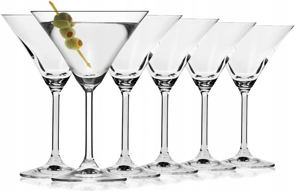 Набор из 6 бокалов для мартини 150 мл Krosno Venezia фото