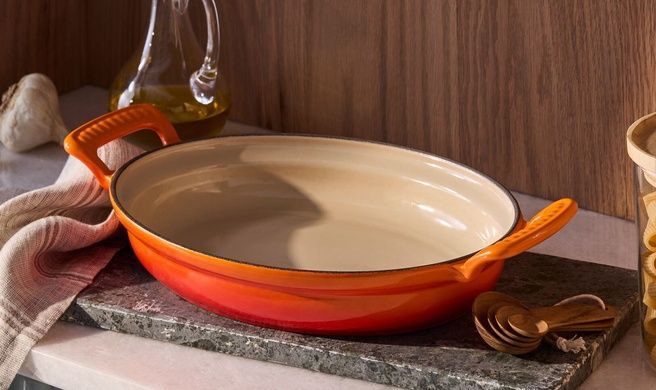Форма для запікання Le Creuset Heritage 28 см Volcanic фото