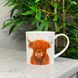 Чашка Dunoon Orkney Shaggy Tails Highland Cow 350 мл