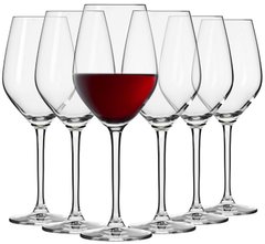 Набір келихів для червоного вина Krosno Splendour 6 шт 300 мл фото