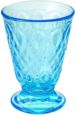 Склянка для води La Rochere Lyonnais 200 мл низька блакитна фото