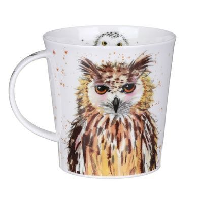 Чашка Dunoon Cair What A Hoot! White 480 мл фото