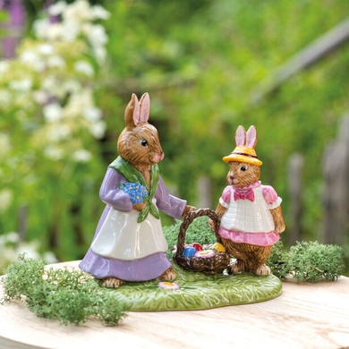 Статуетка Villeroy & Boch Bunny Tales Emma and Anna 13,5x9x10,5 см фото