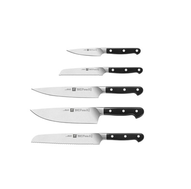 Набір ножів Zwilling Pro 6 предметів коричневий фото