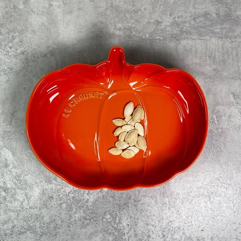 Тарілка десертна "Гарбуз" Le Creuset Pumpkin Volcanic 23 см фото