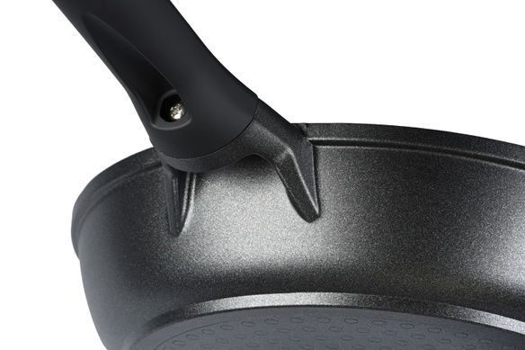 Сковорідка Ardesto Black Mars 28 см чорна фото