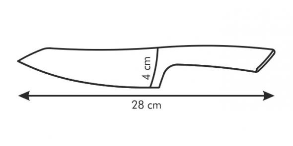 Нож с керамическим лезвием 15 см Tescoma Azza фото