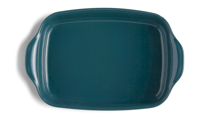 Форма для запікання прямокутна Emile Henry Ovenware 36,5х23,5 см темно-синя фото