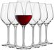 Набор из 6 бокалов для красного вина 300 мл Krosno Splendour