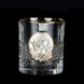 Набір склянок Boss Crystal Козаки з золотими та срібними накладками